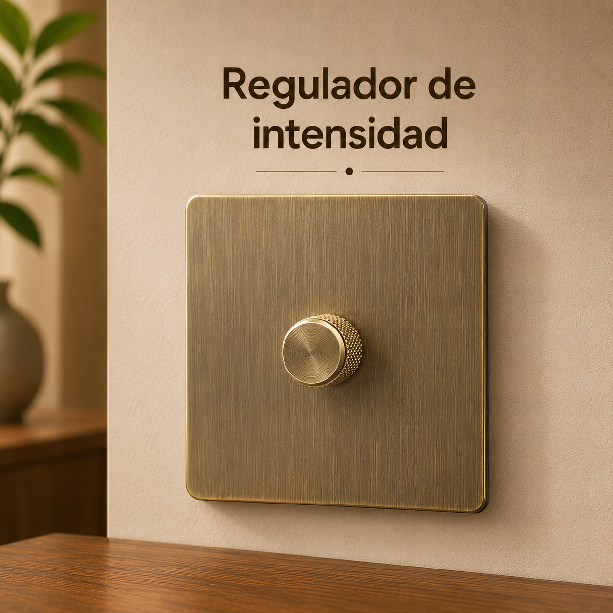 Verdín — Interruptor de Palanca · Panel Verde-Bronce Antiguo